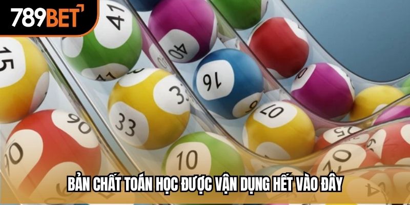 Bản chất toán học được vận dụng hết vào đây