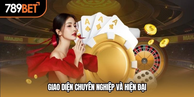 Giao diện chuyên nghiệp và hiện đại