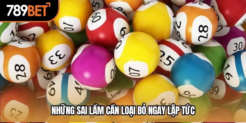 Những sai lầm cần loại bỏ ngay lập tức