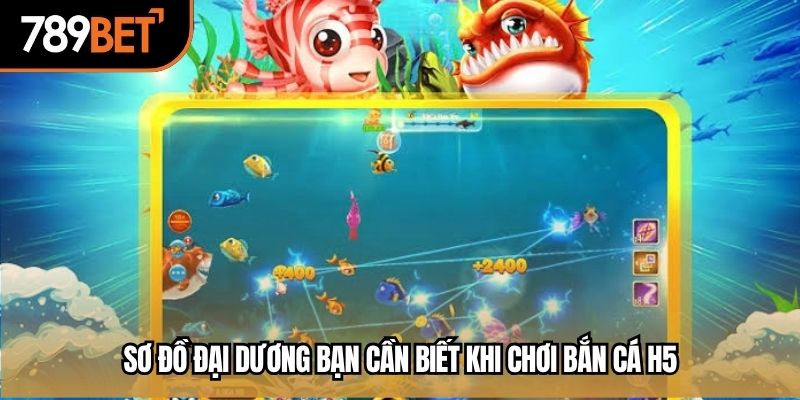 Sơ đồ đại dương bạn cần biết khi chơi bắn cá H5