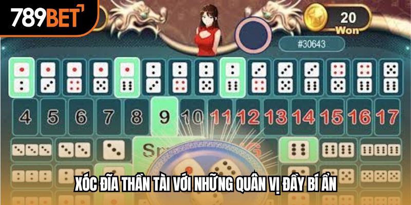 Xóc đĩa thần tài với những quân vị đầy bí ẩn